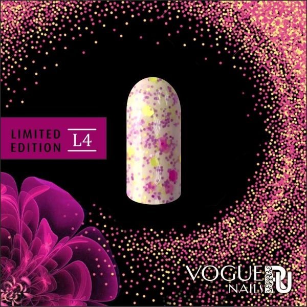 Vogue Nails L4, с конфети