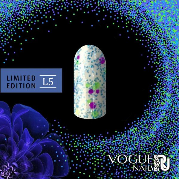 Vogue Nails L5, с конфети