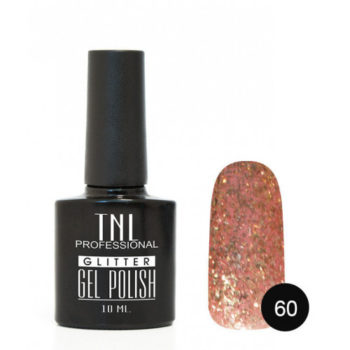 Гель-лак TNL - Glitter №60 - Розовато-лиловый