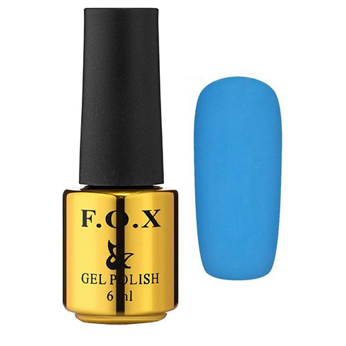 F.O.X gel-polish gold Pigment 124, 6 ml
