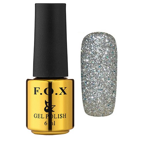 F.O.X gel-polish gold Pigment 218, 6 ml