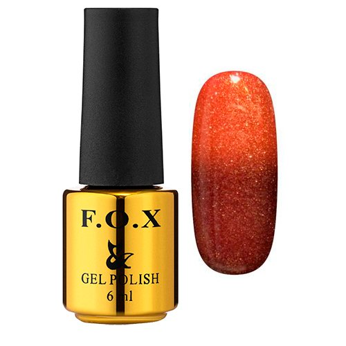 F.O.X gel-polish gold Thermo 015, 6 ml