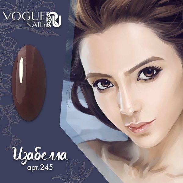 Vogue Nails 245, Гель-лак Изабелла