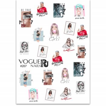 VOGUE, Т207, Слайдер #207