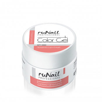 ruNail, Цветной УФ-гель люминесцентный (розовый фламинго), 0960