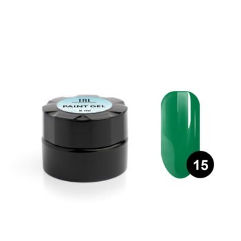 Гель-краска для дизайна ногтей TNL №15 (зеленый), 8 мл.LW2(015)