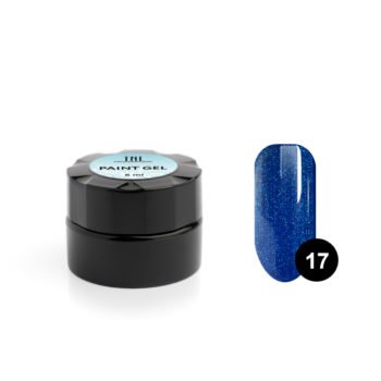 Гель-краска для дизайна ногтей TNL №17 (мерц. фиолет), 8 мл.LW2(017)