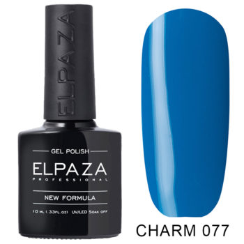 ELPAZA, Гель-лак CHARM 077 Кобальт