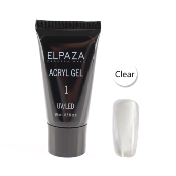 ELPAZA, Acryl gel 01, прозрачный, 30 мл.