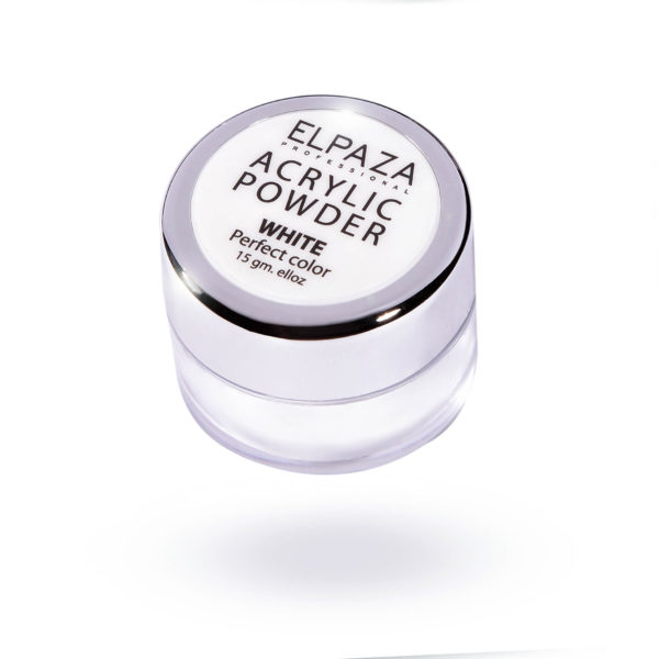ELPAZA, Acrylic Powder White 15 гр. - Daniel-shop