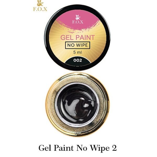 F.O.X Gel paint No Wipe 002, 5 ml